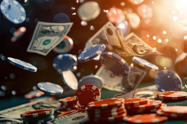 Live dealer hosting Andar Bahar game at fultoto studio